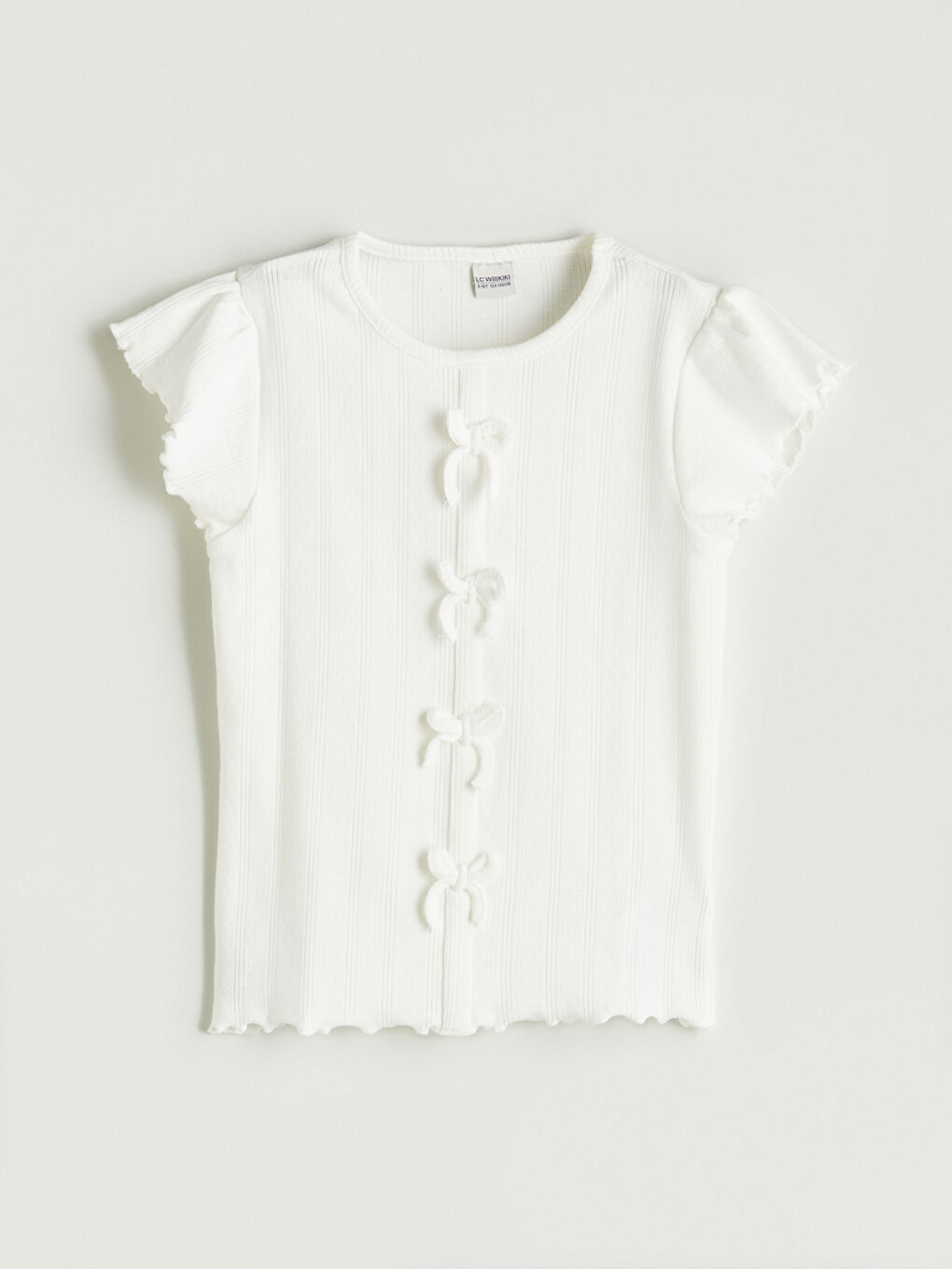 Girl ECRU T-Shirt -S5QS56Z4-FDU