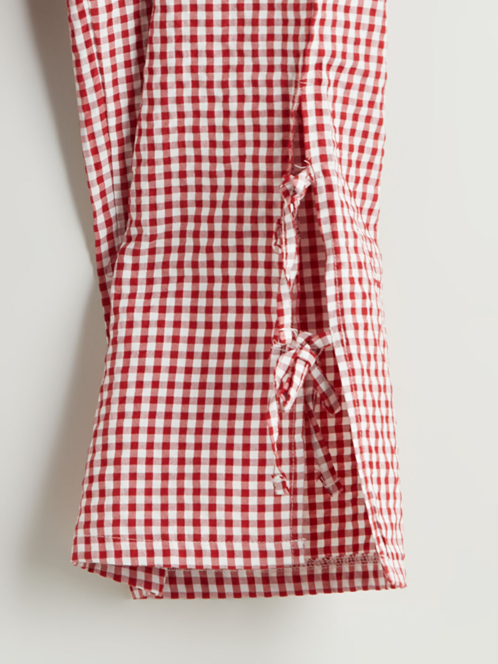 Square Collar Plaid Strappy Women's Pyjama Set-15