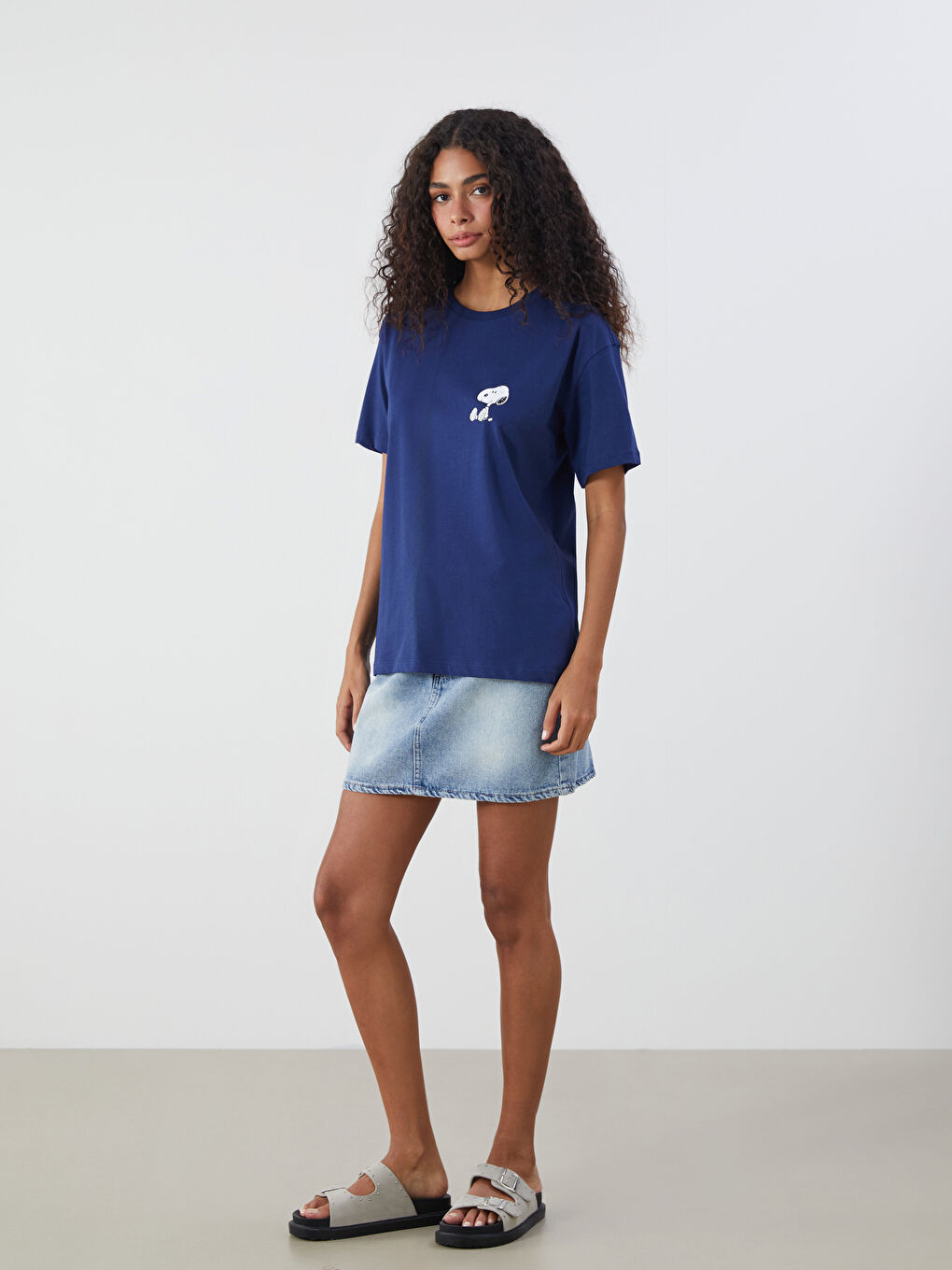 XSIDE Woman NAVY T-Shirt -S5QS98Z8-ZQM
