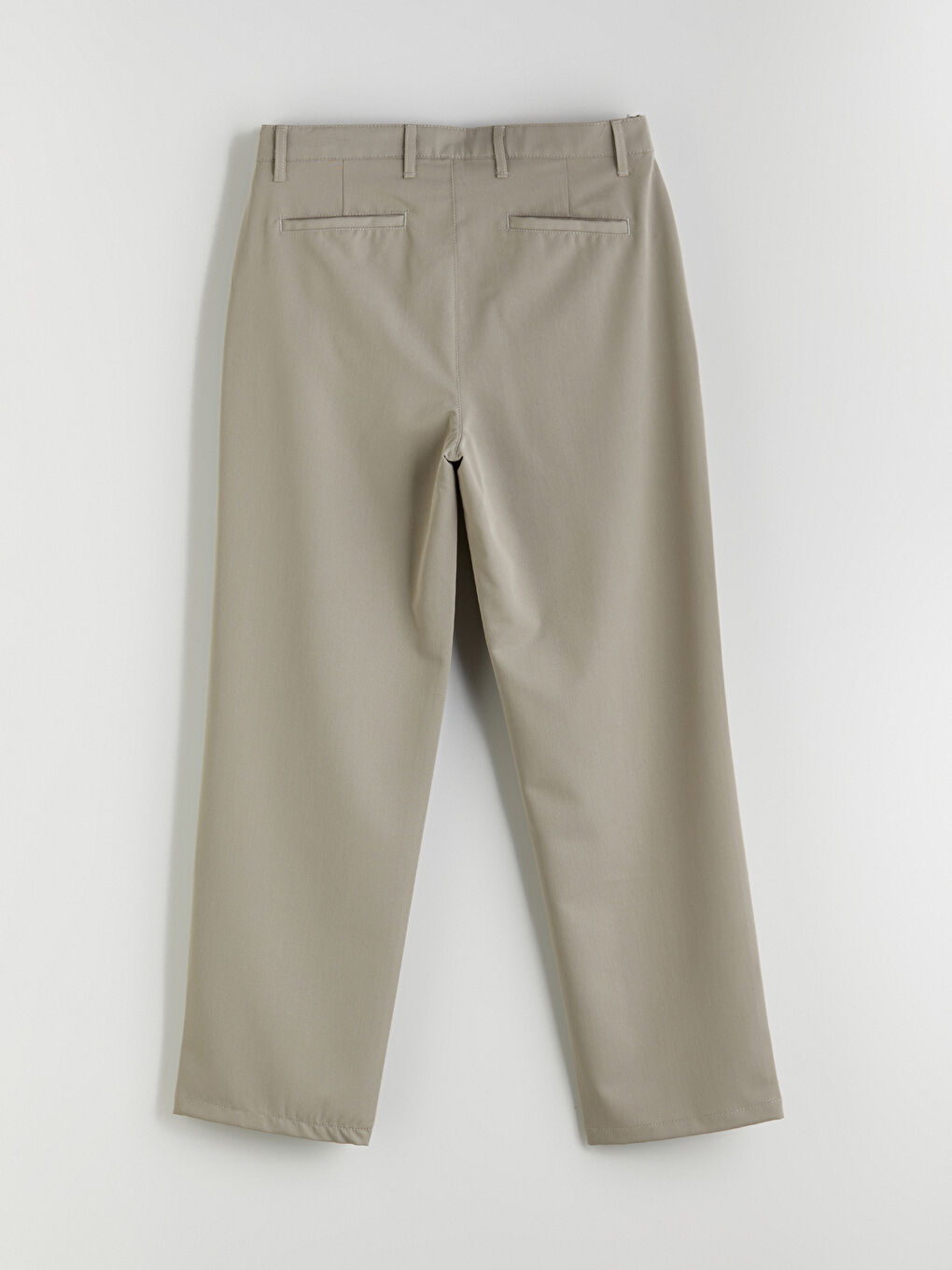 Relaxed Fit Pleated Men's Trousers -S5QT21Z8-RW0