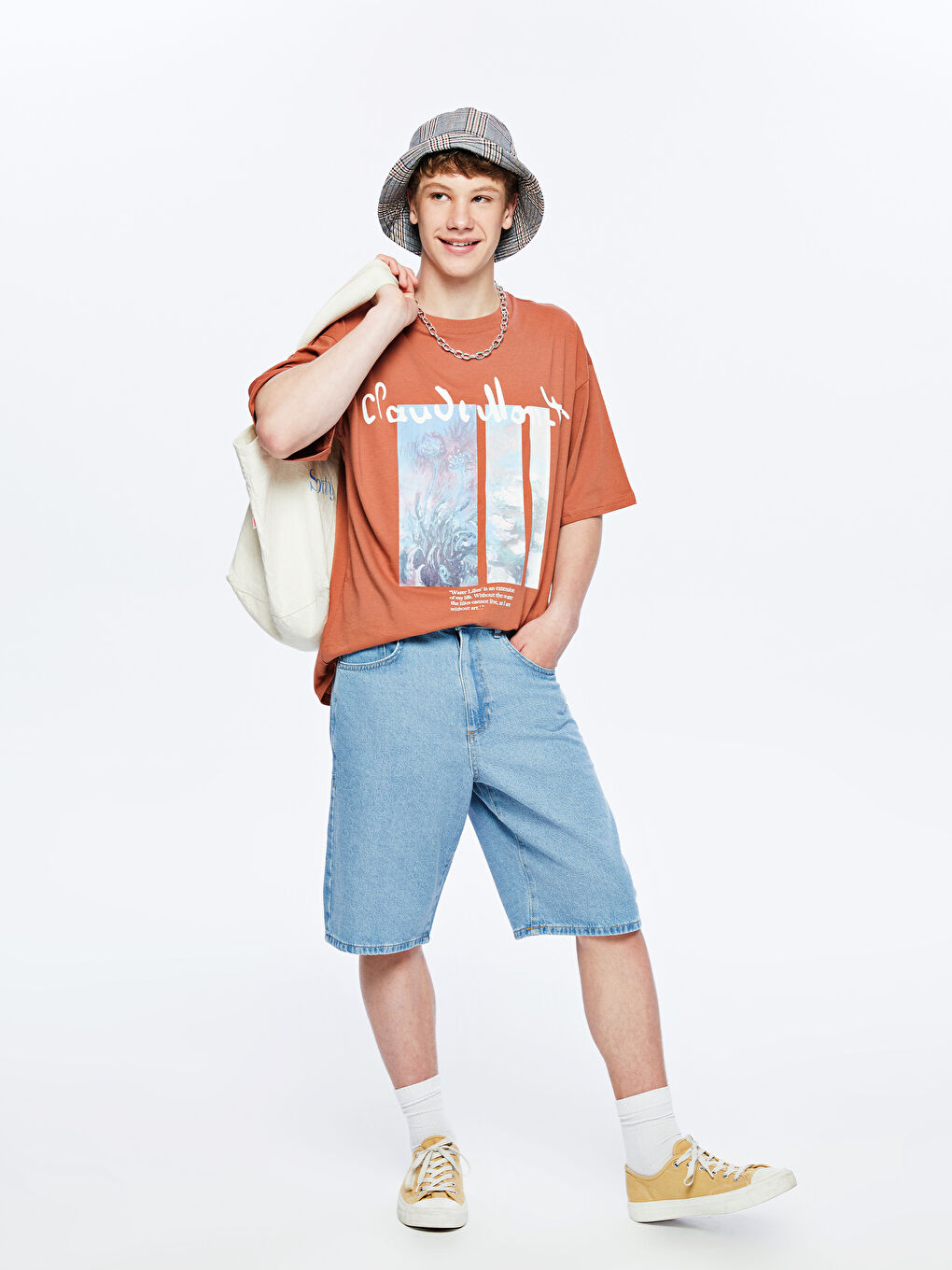 LCW Kids Genç Erkek Jean Şort -S5QT45Z4-311