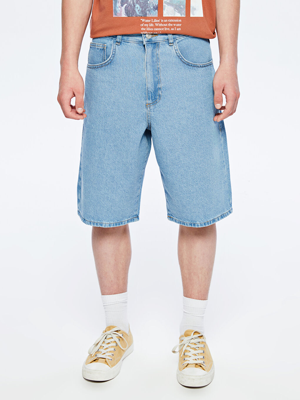 LCW Kids Genç Erkek Jean Şort -S5QT45Z4-311
