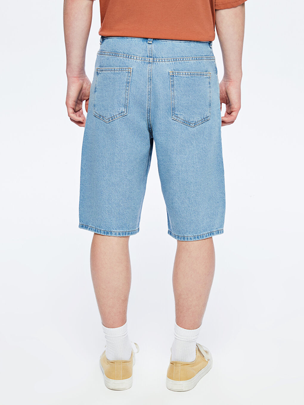 LCW Kids Genç Erkek Jean Şort -S5QT45Z4-311