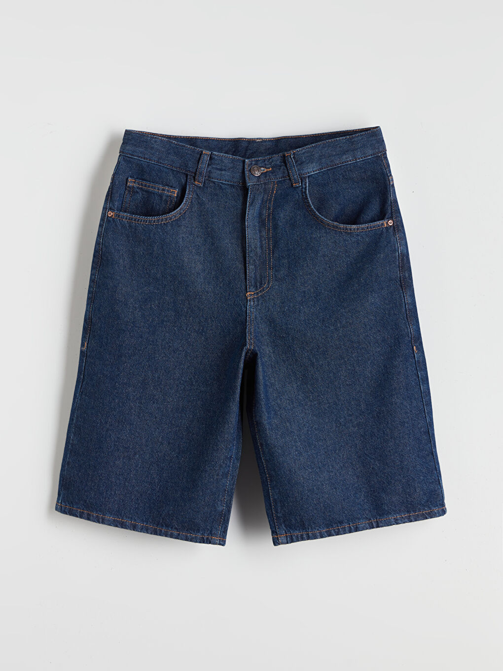 LCW Kids Genç Erkek Jean Şort -S5QT45Z4-341