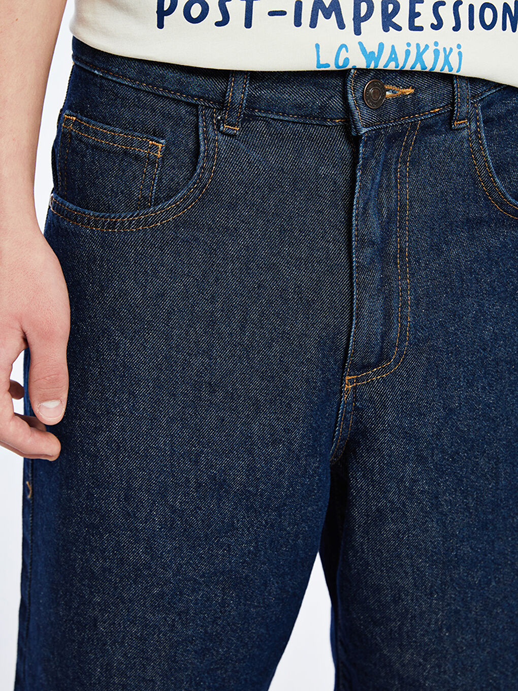 LCW Kids Genç Erkek Jean Şort -S5QT45Z4-341
