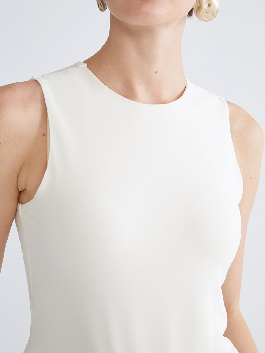 LCW Vision Crew Neck Women's Tank Top -S5QT46Z8-FDJ