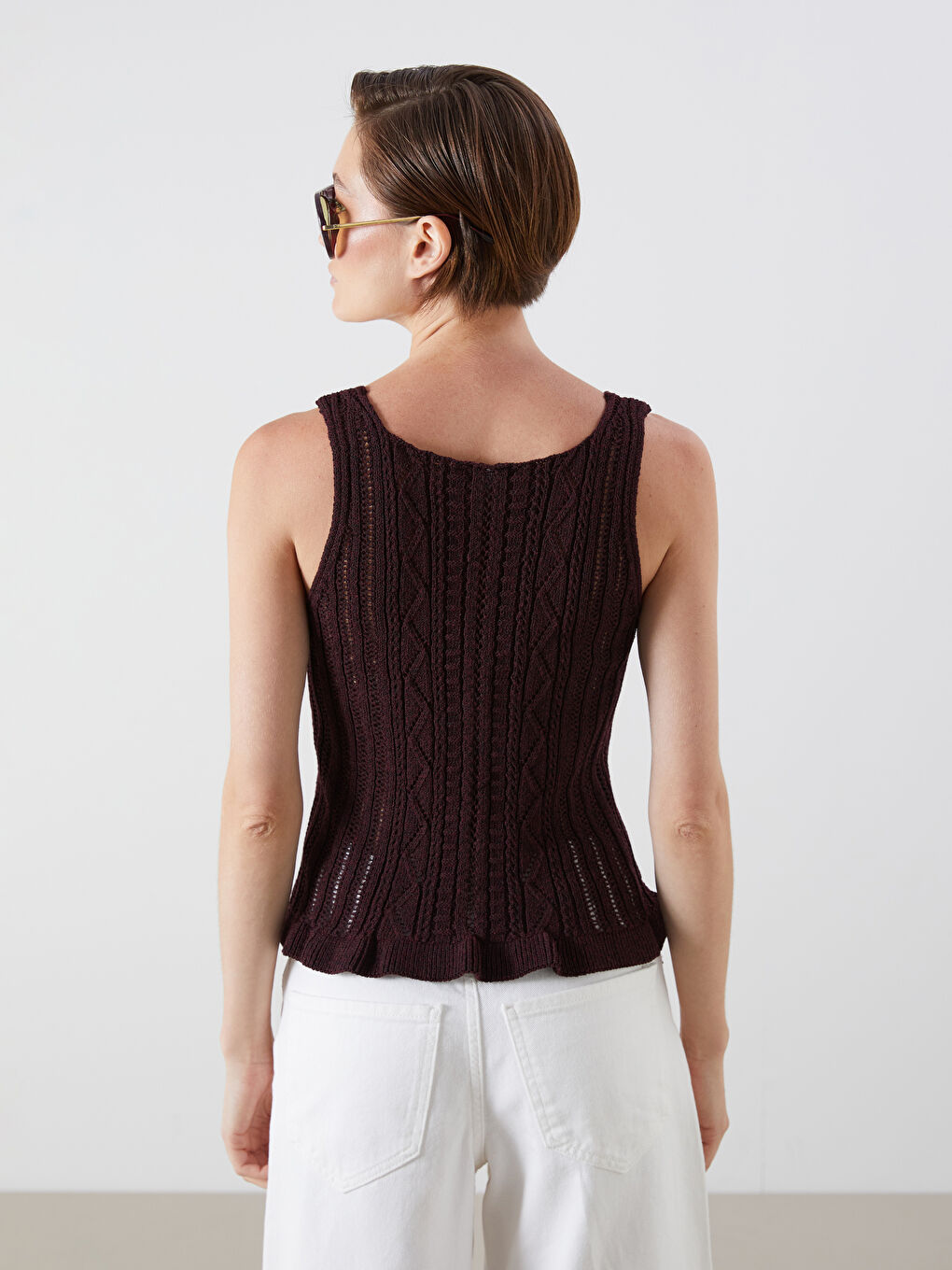LCW Vision Woman PLUM Blouse -S5QT51Z8-HQT