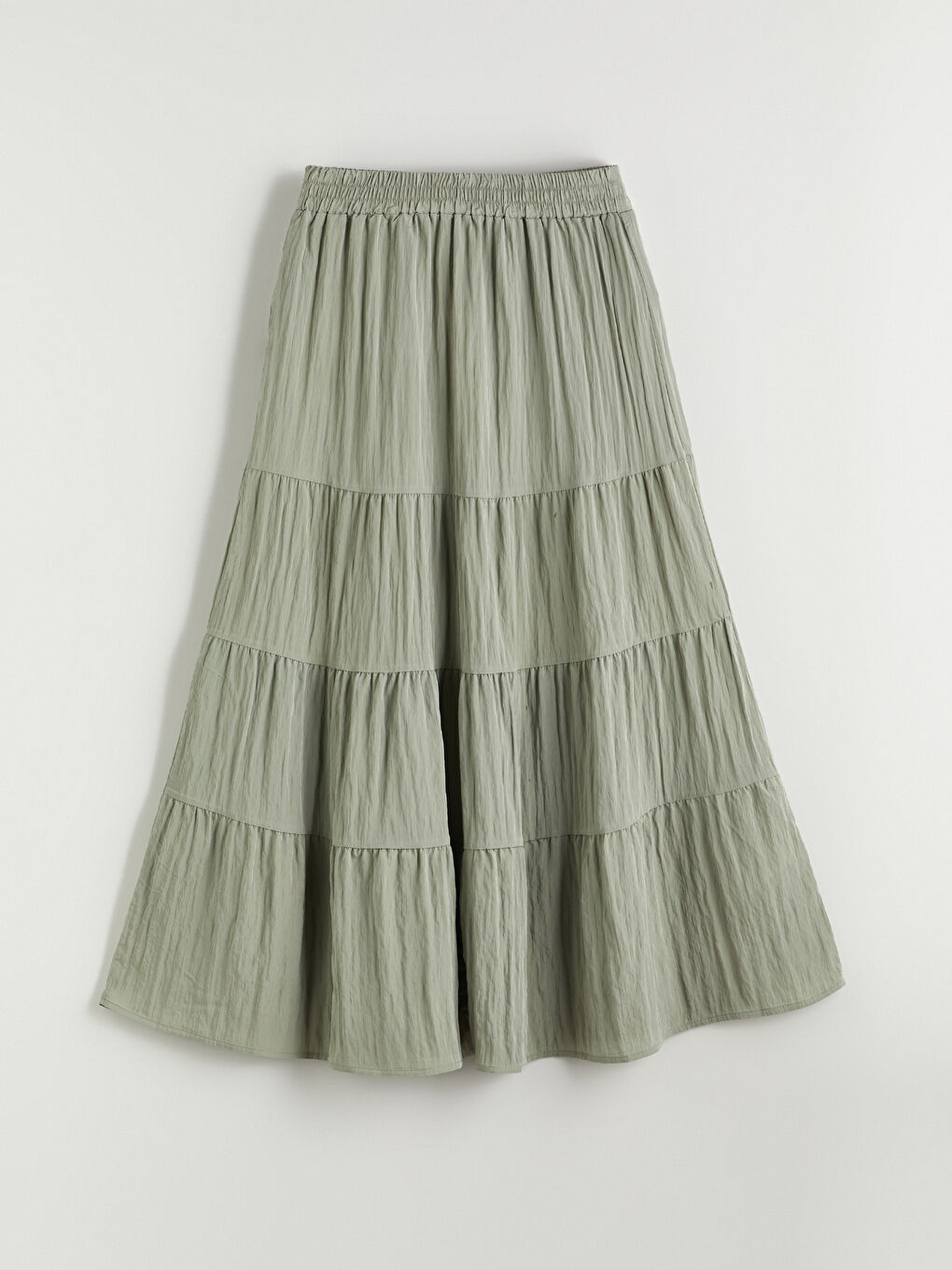 Woman GREEN Skirt -S5QT57Z8-FLL