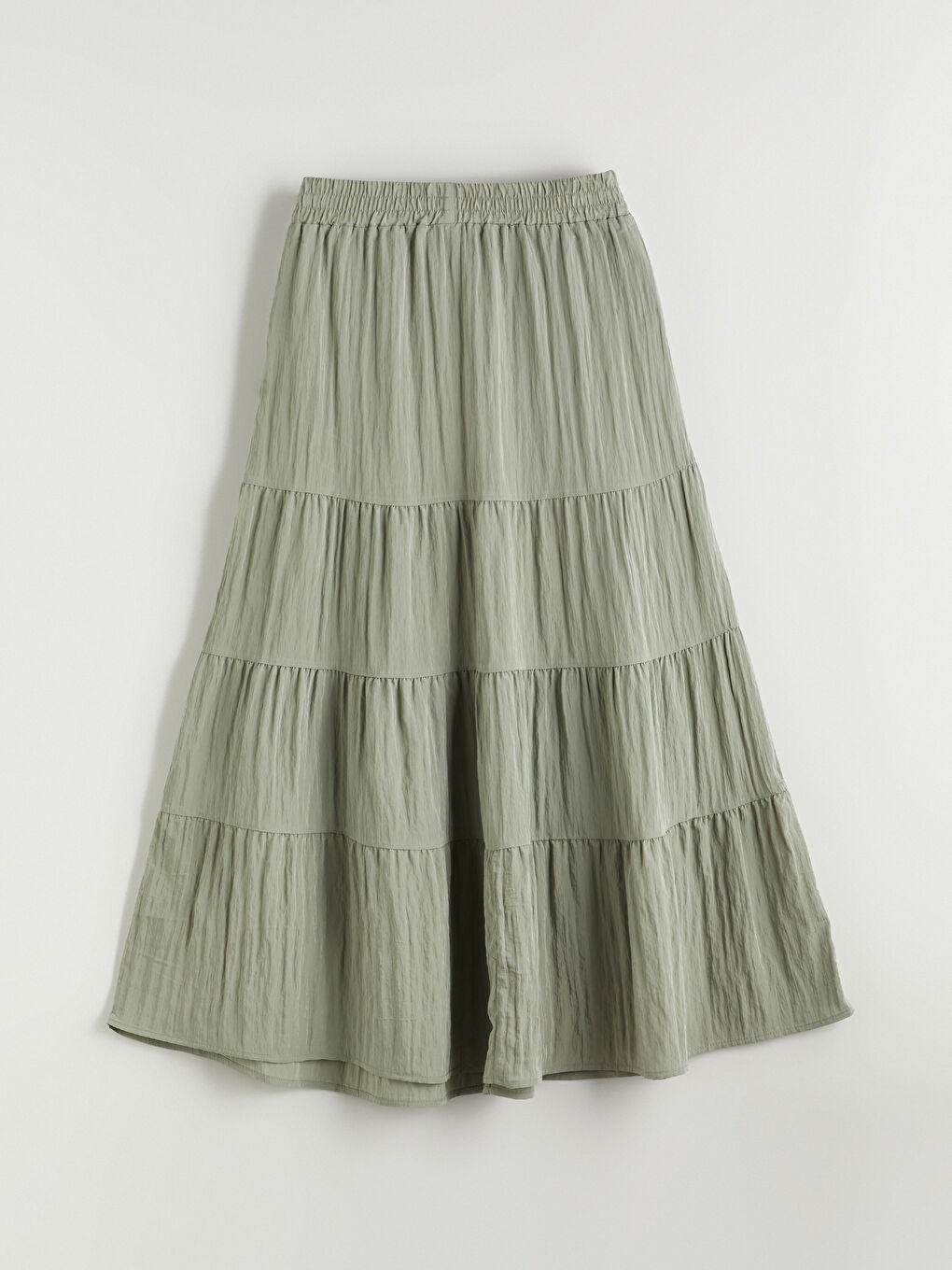 Woman GREEN Skirt -S5QT57Z8-FLL