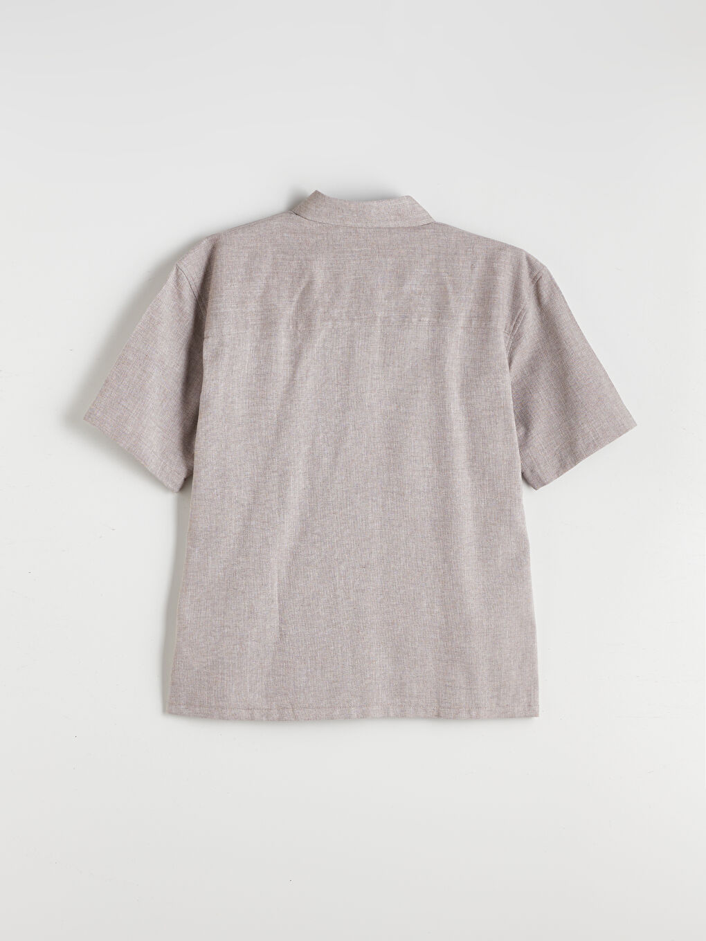 Regular Fit Short Sleeve Dobby Men's Shirt -S5QT60Z8-ZKW