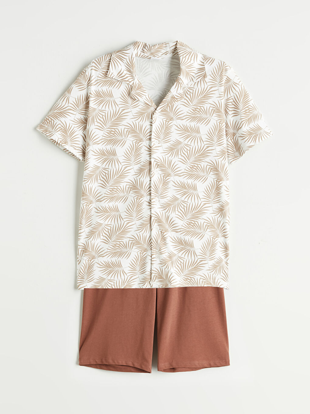 Boy ECRU Shortie Pyjama Set -S5QT70Z4-LRA