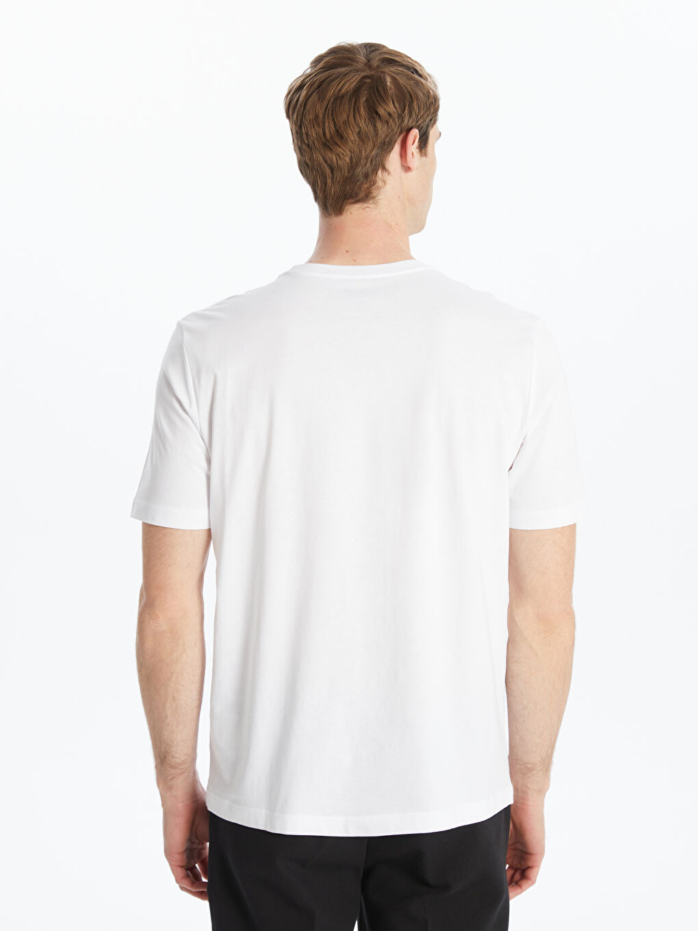 LCWAIKIKI Classic Man BLACK T-Shirt -S5QT86Z8-CVL