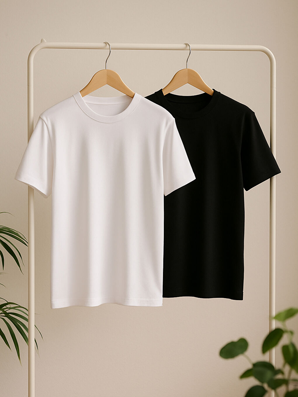 LCWAIKIKI Classic Man BLACK T-Shirt -S5QT86Z8-CVL