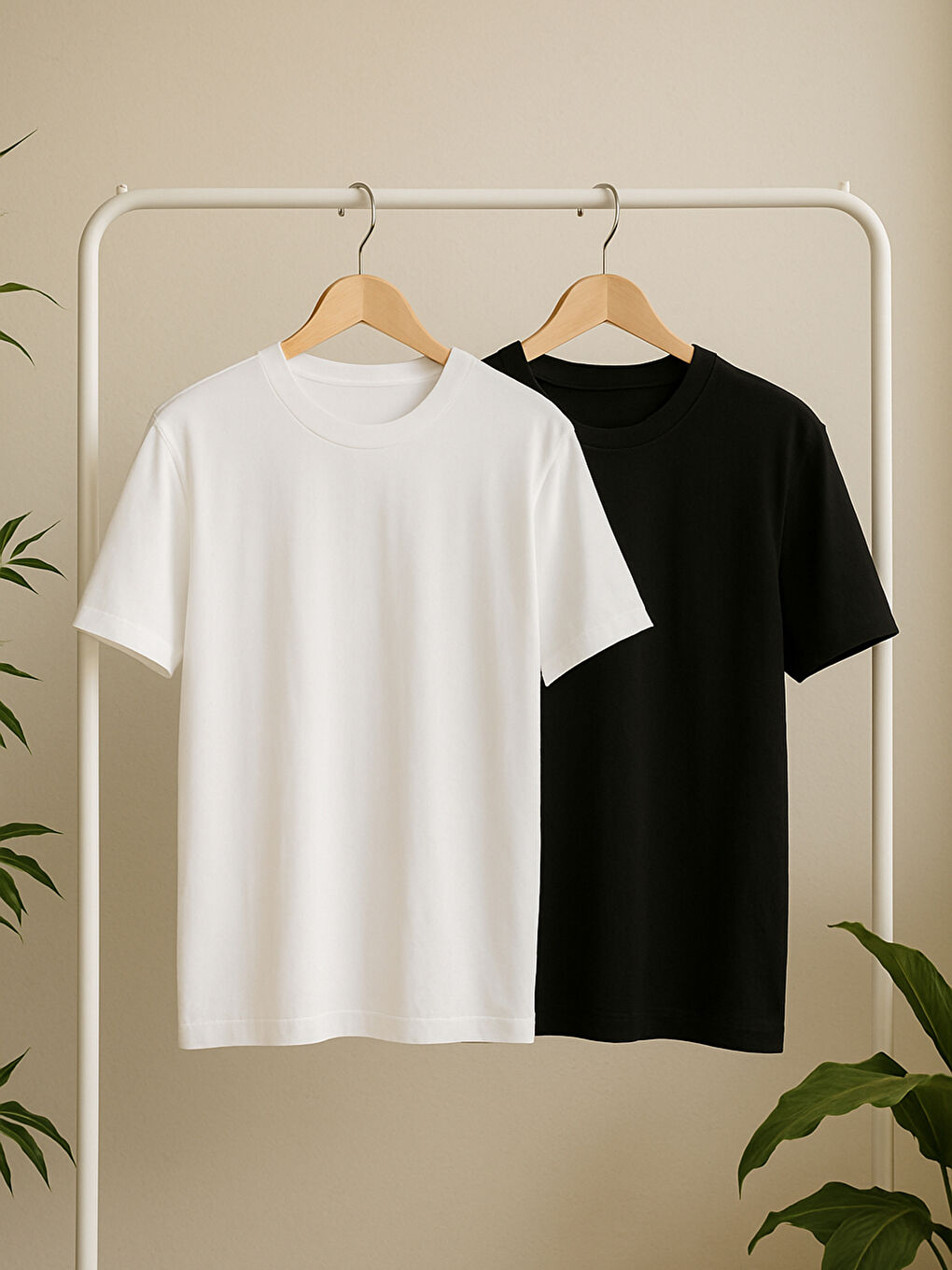 LCWAIKIKI Classic Man BLACK T-Shirt -S5QT86Z8-CVL