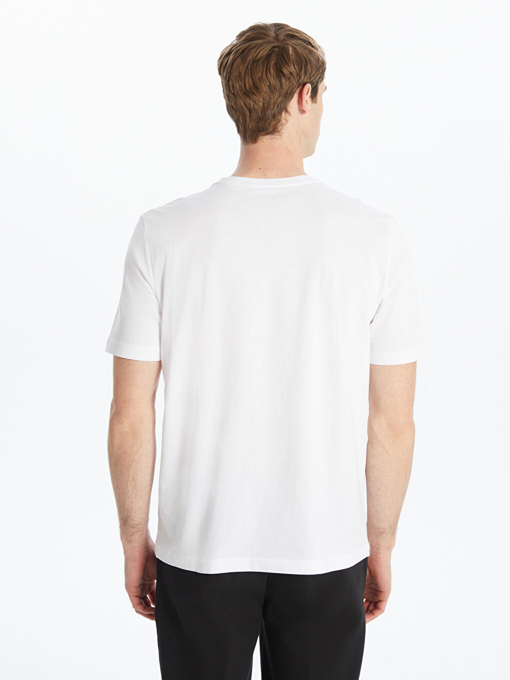 LCWAIKIKI Classic Man BLACK T-Shirt -S5QT87Z8-CVL