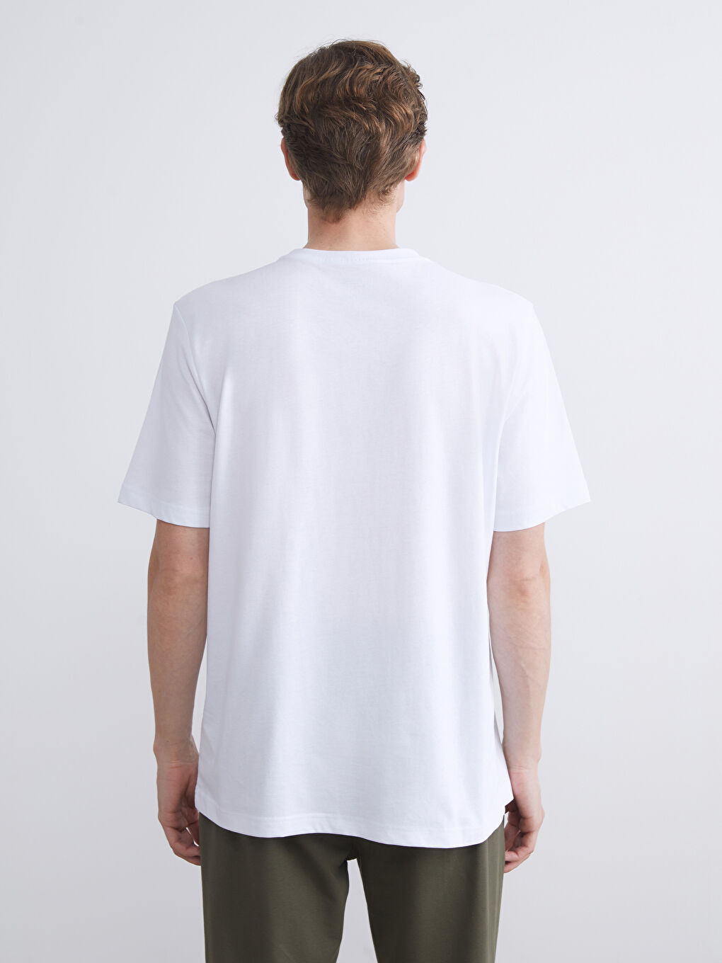 Crew Neck Short Sleeve Men's T-Shirt 3-Pack-7