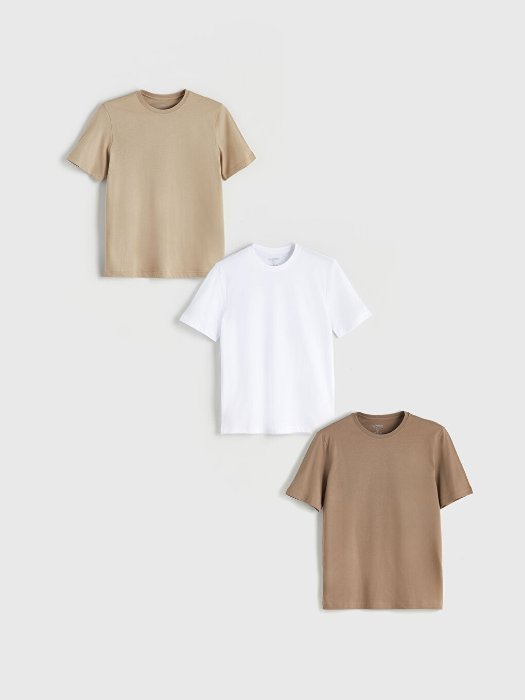 LCWAIKIKI Classic Man BROWN T-Shirt -S5QT87Z8-MBX