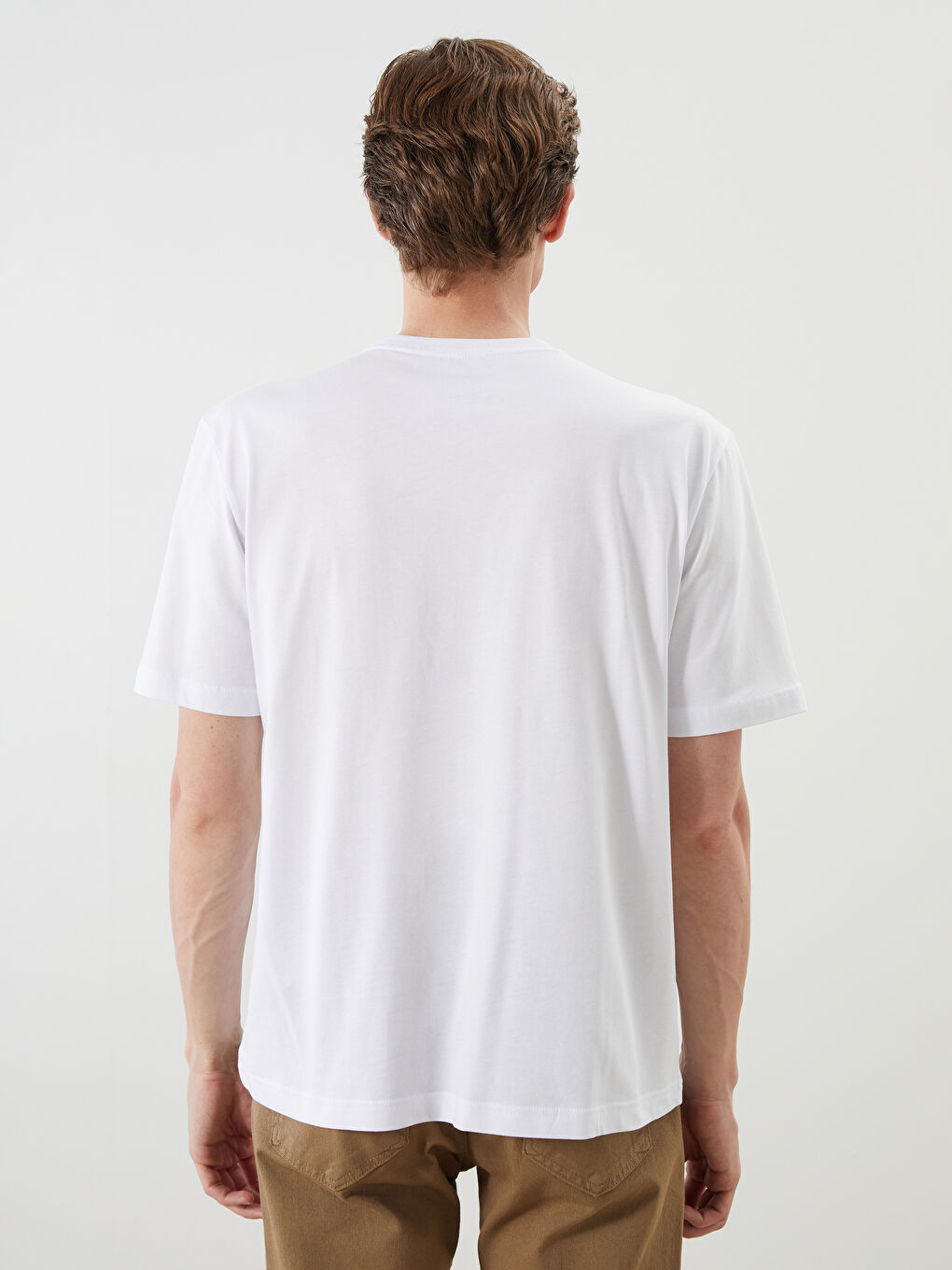 LCWAIKIKI Classic Man WHITE T-Shirt -S5QT87Z8-Q6K