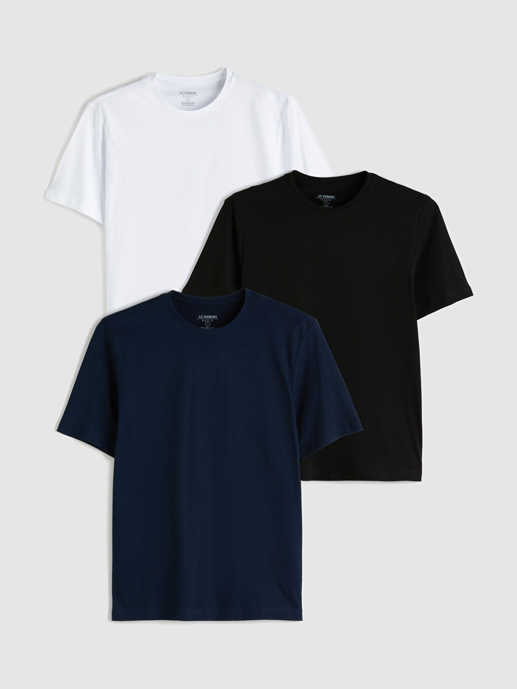 LCWAIKIKI Classic Man WHITE T-Shirt -S5QT87Z8-Q6K