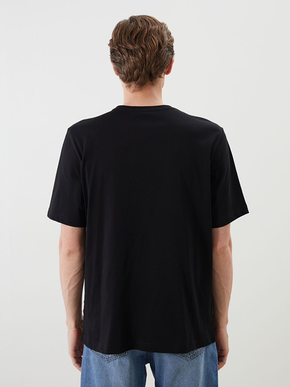 LCWAIKIKI Classic Man ANTHRACITE T-Shirt -S5QT87Z8-YP2