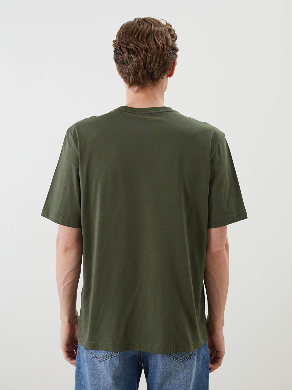 LCWAIKIKI Classic Man ANTHRACITE T-Shirt -S5QT87Z8-YP2