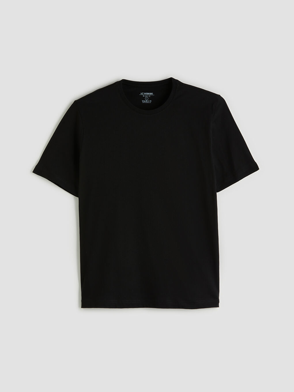 LCWAIKIKI Classic Man ANTHRACITE T-Shirt -S5QT87Z8-YP2