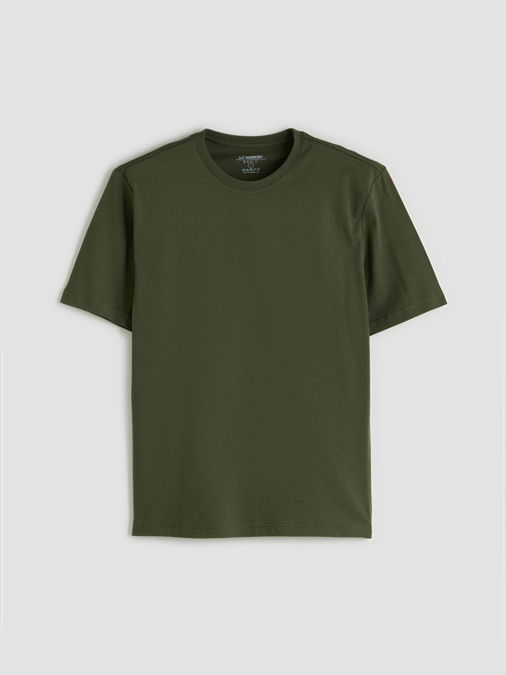 LCWAIKIKI Classic Man ANTHRACITE T-Shirt -S5QT87Z8-YP2