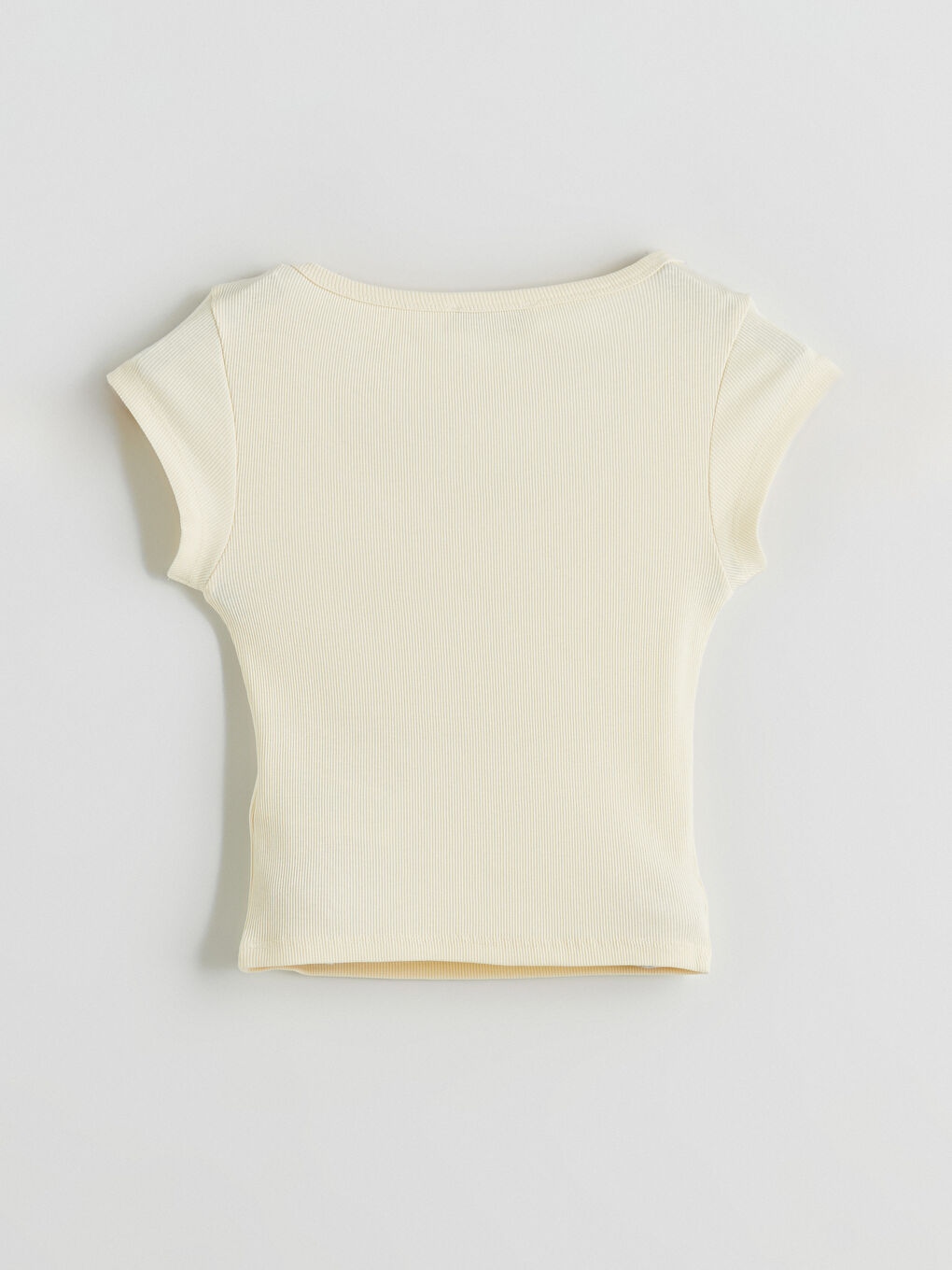 LCW Vision Square Collar Women's T-Shirt -S5QT89Z8-FQQ