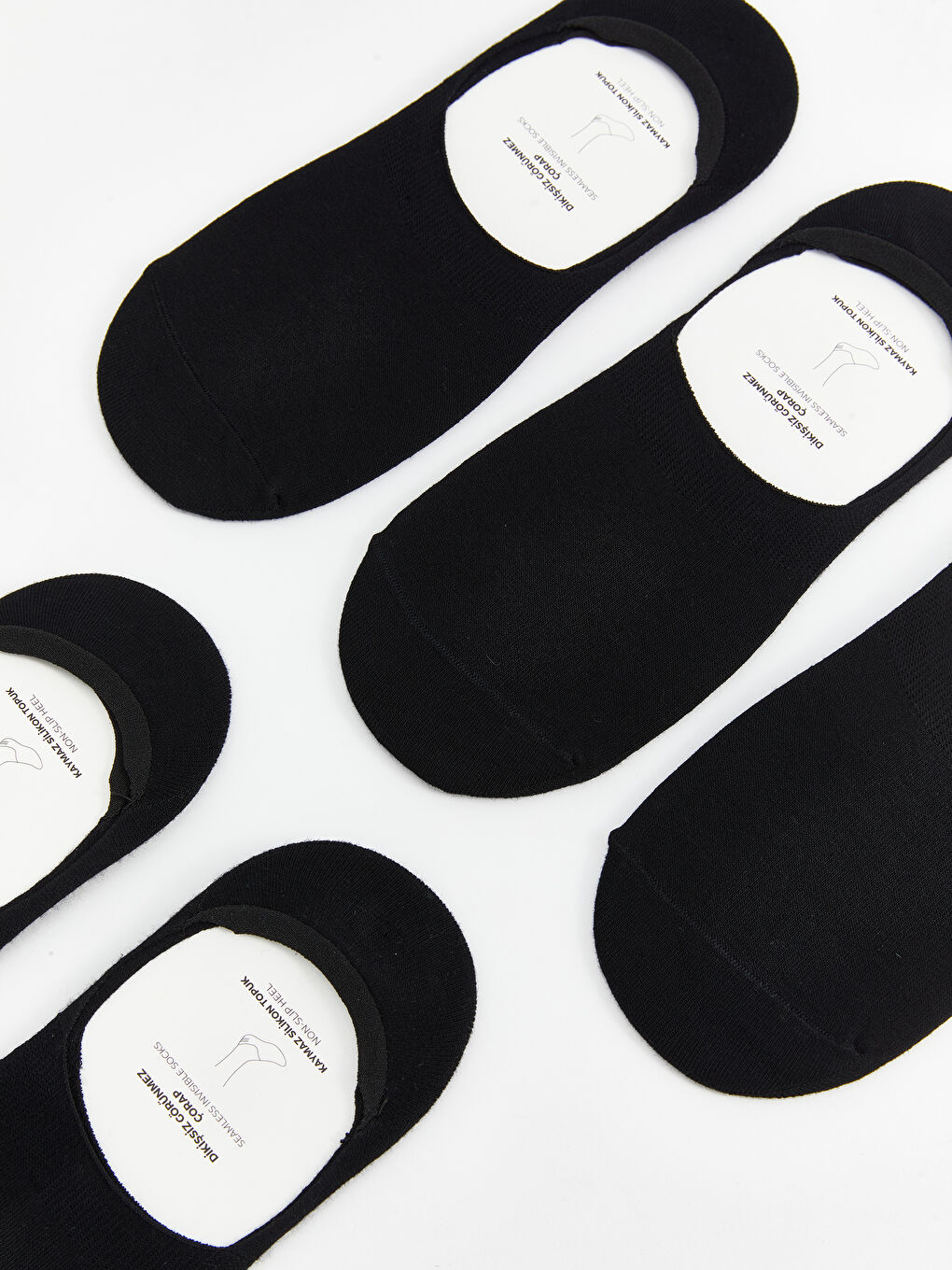 Siyah Bambu Erkek Babet Çorap 5'li-5