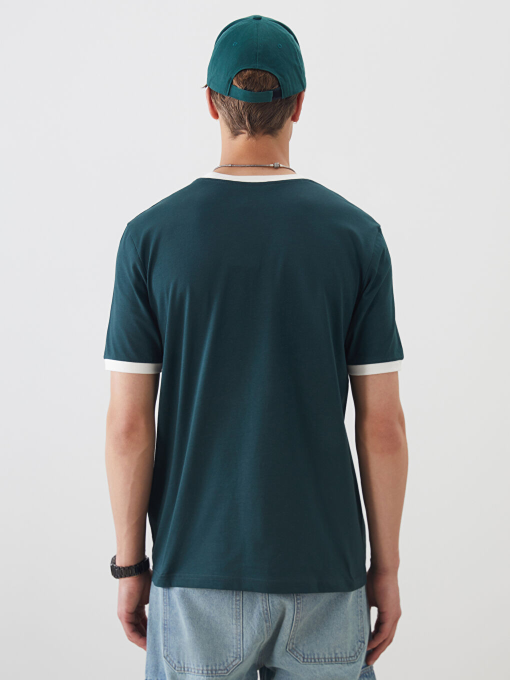 XSIDE Crew Neck Jersey Men's T-Shirt -S5QT96Z8-YKN