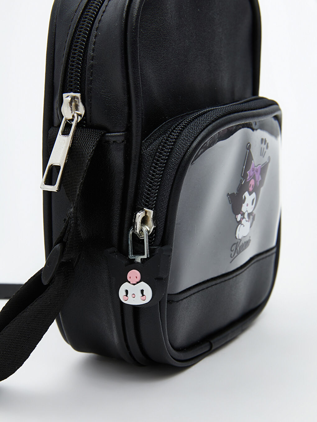 Kuromi Printed Girls' Crossbody Bag-4
