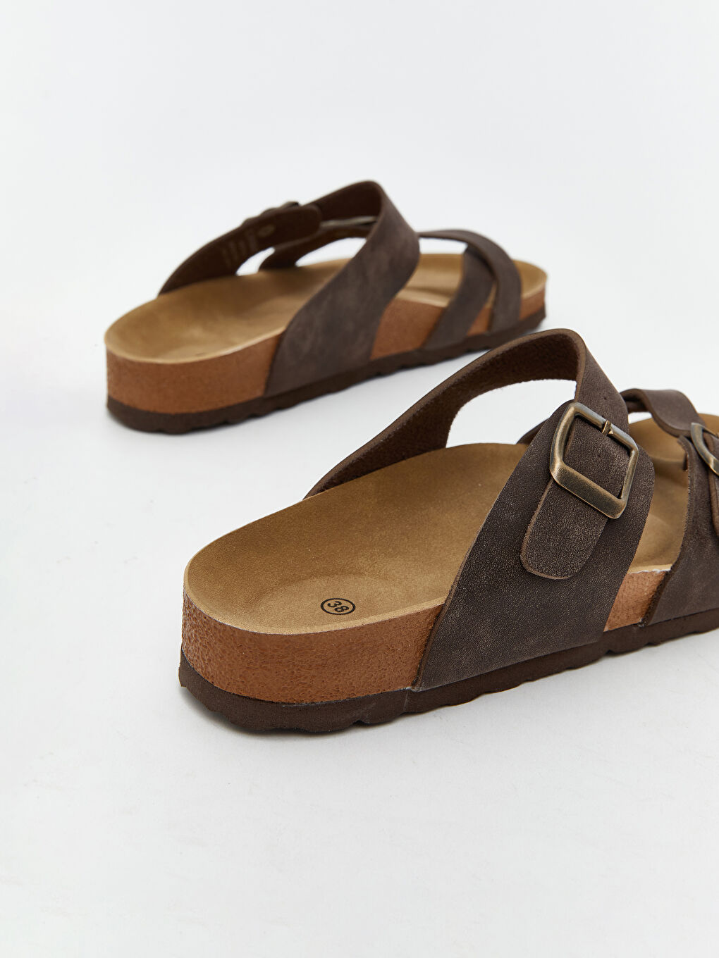 LCW STEPS Woman BROWN Sliders -S5QU12Z8-HCN