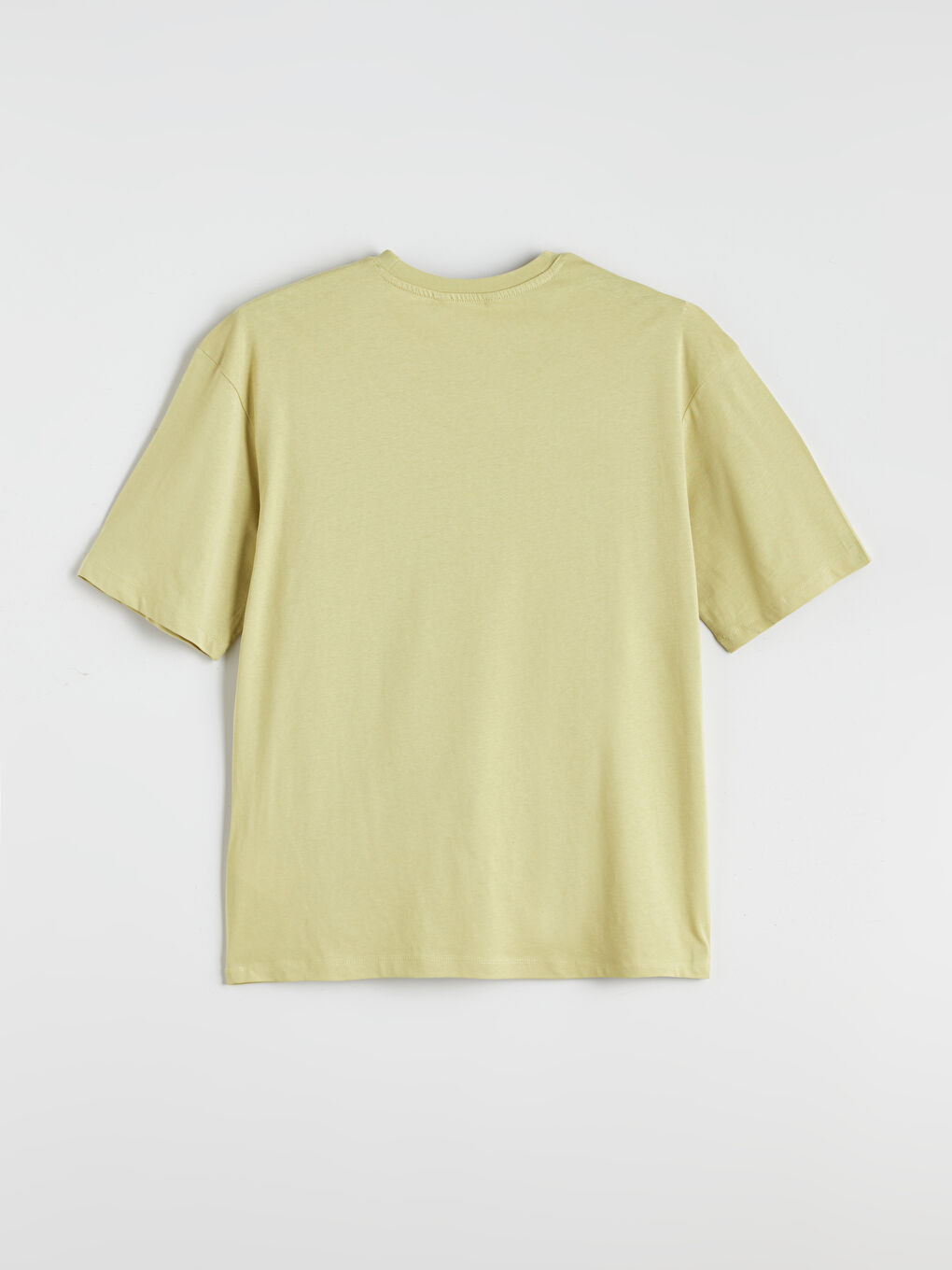 Crew Neck Printed Jersey Men's T-Shirt -S5QU27Z8-12N