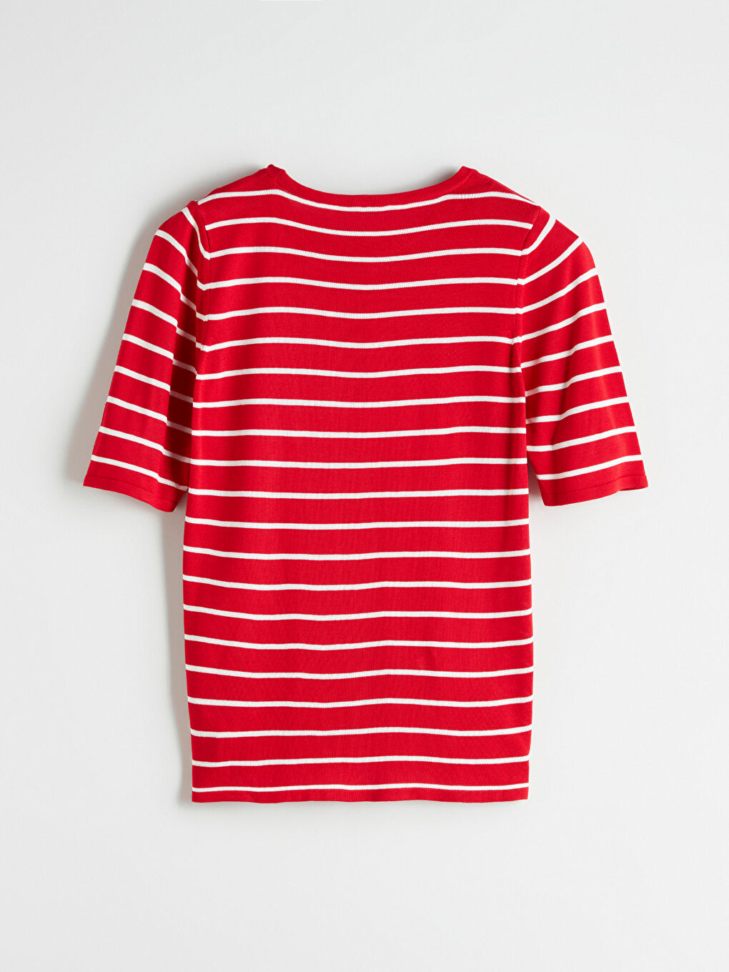 Crew Neck Striped Women's Knitwear Sweater -S5QU44Z8-E48