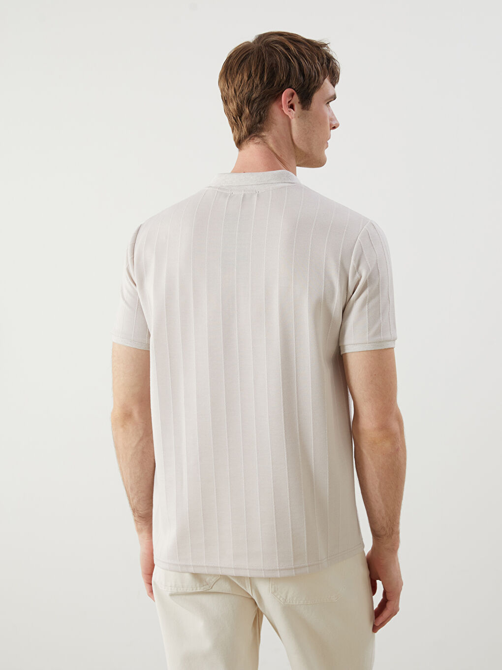 SOUTHBLUE Men's Polo Neck T-Shirt -S5QU68Z8-DS3