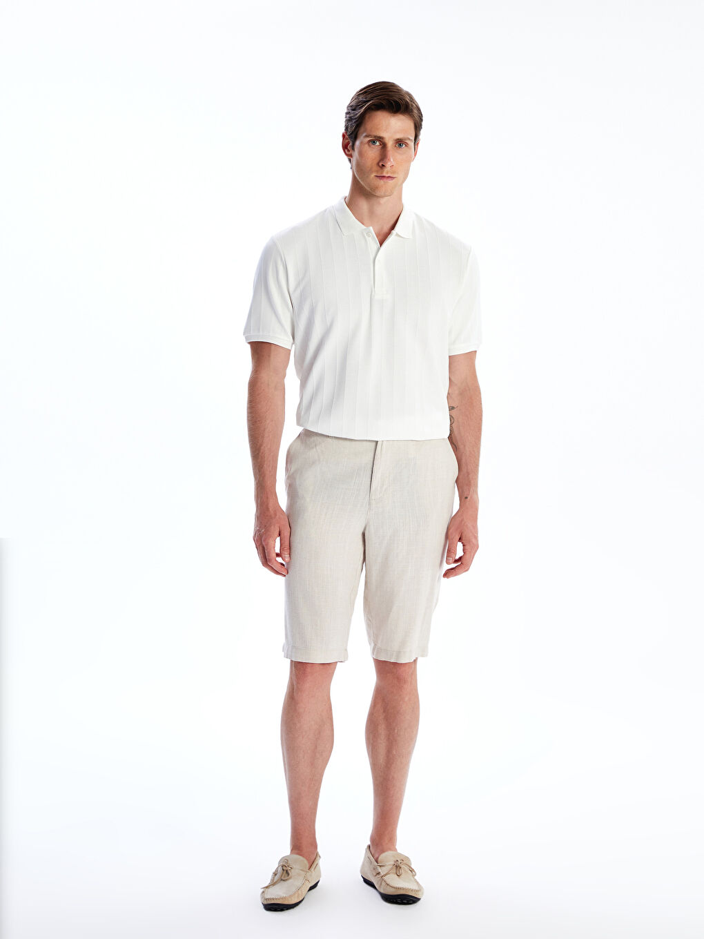 SOUTHBLUE Men's Polo Neck T-Shirt -S5QU68Z8-R9J