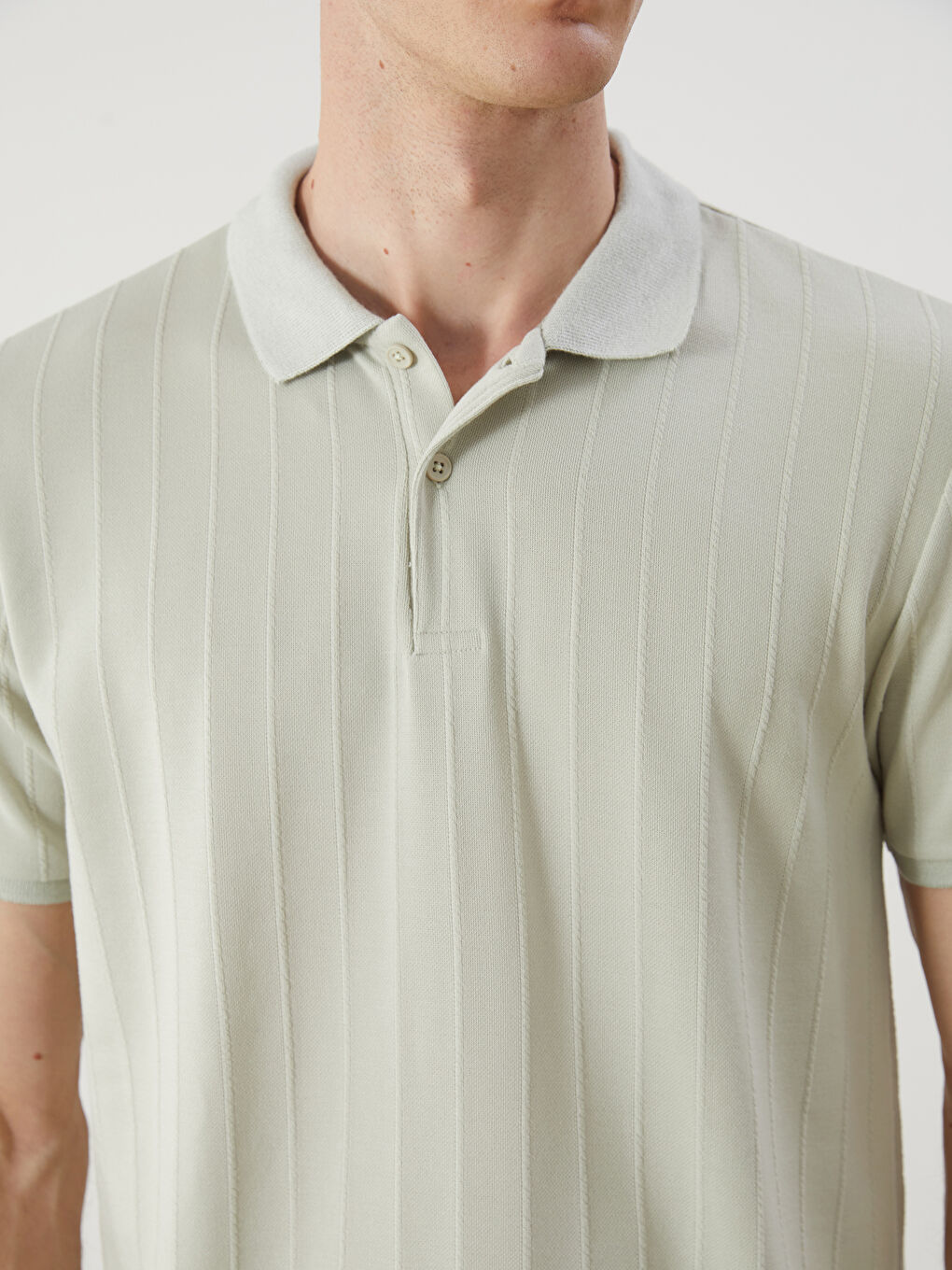 SOUTHBLUE Men's Polo Neck T-Shirt -S5QU68Z8-RDZ