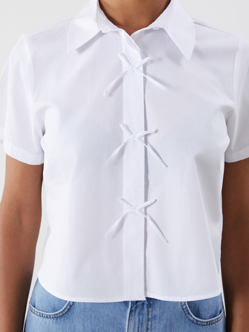 Woman ECRU Shirt -S5QU76Z8-R9J