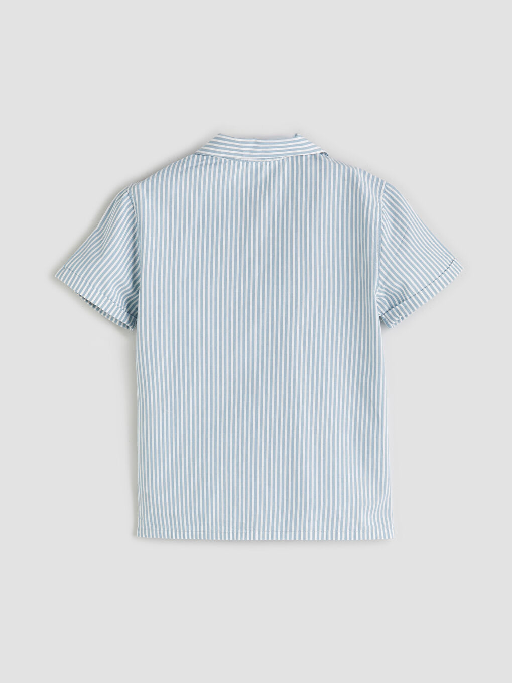 LCW Kids Resort Neck Striped Boys' Shirt -S5QU83Z1-LEN