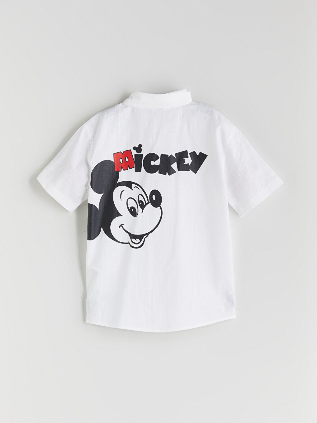 LCW Kids Mickey Mouse Baskılı Erkek Çocuk Gömlek -S5QU85Z1-QVK