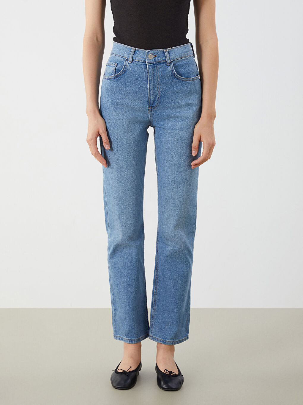 Mom Fit Women's Jeans -S5QU89Z8-507