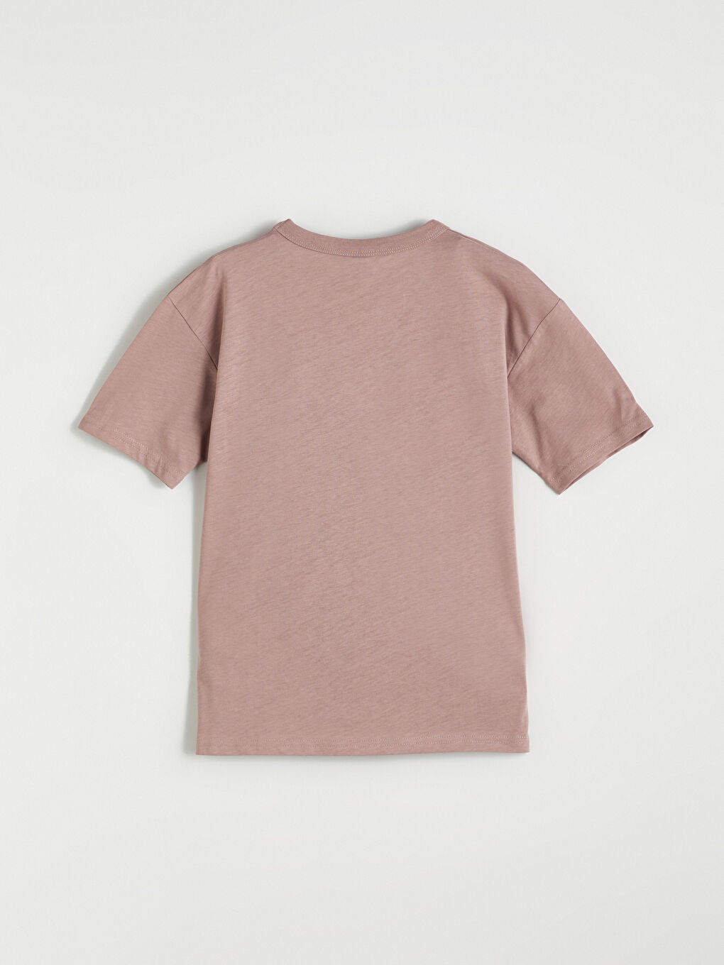 Kahverengi Bisiklet Yaka Erkek Çocuk Tişört 2'li-3