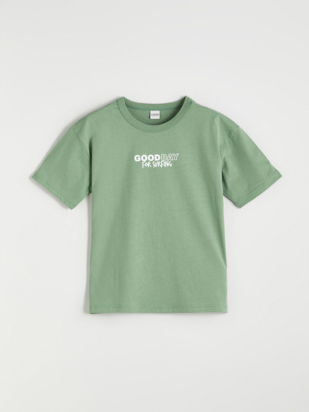 Kahverengi Bisiklet Yaka Erkek Çocuk Tişört 2'li-4