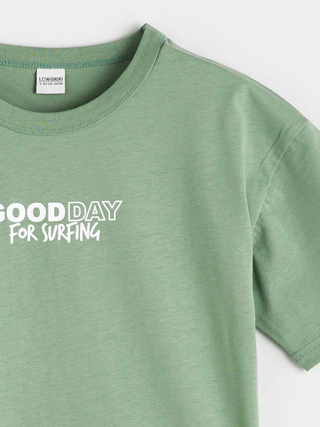 Kahverengi Bisiklet Yaka Erkek Çocuk Tişört 2'li-5