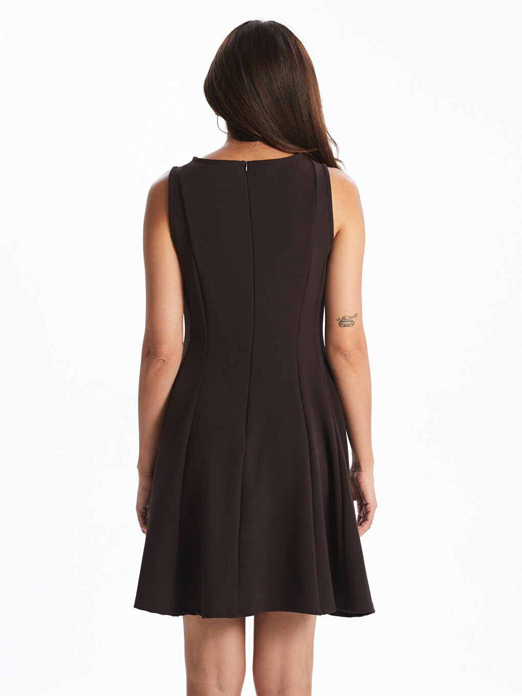 Woman BROWN Dress -S5QV10Z8-HMK