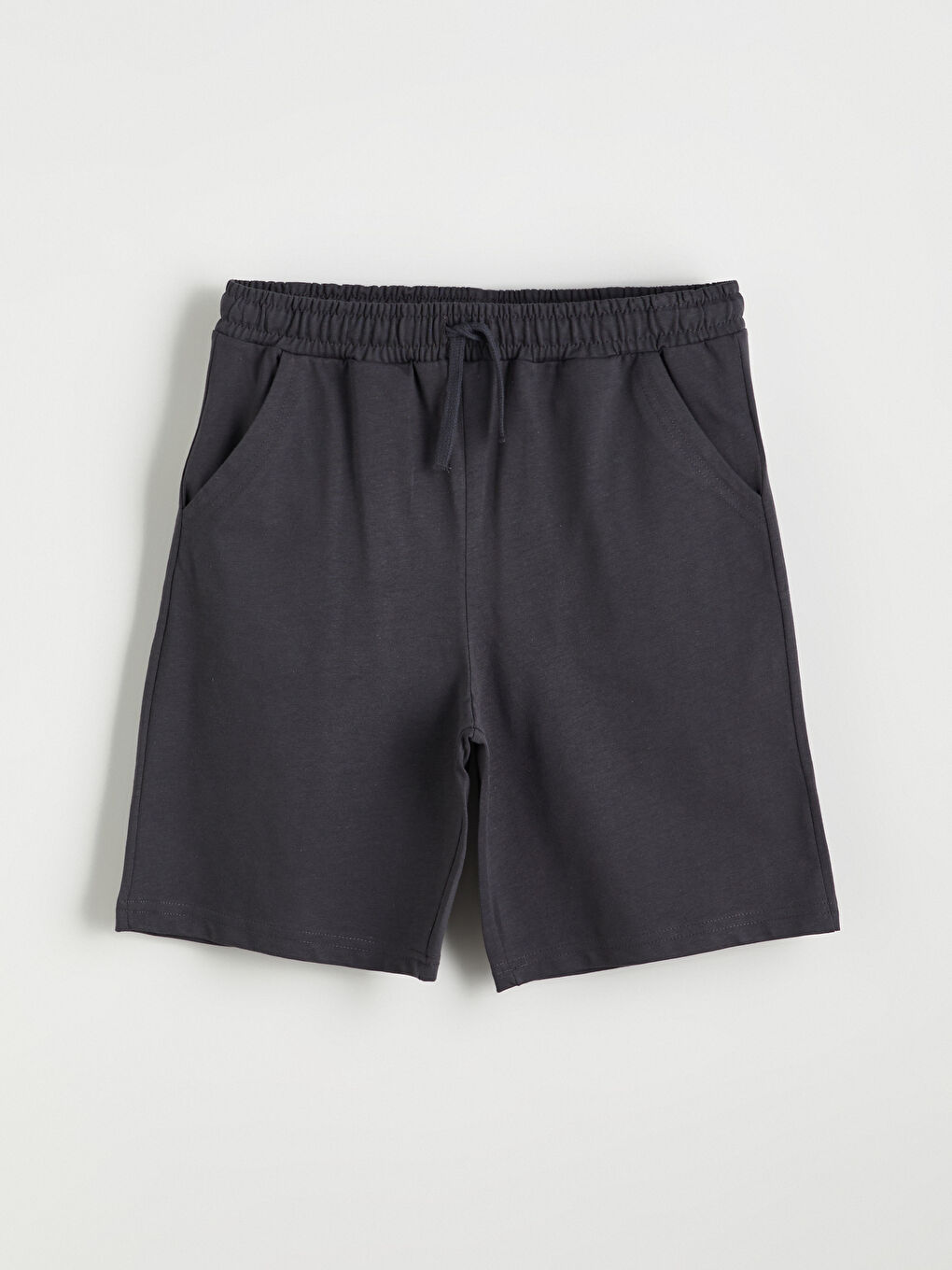 Bordo Bisiklet Yaka Erkek Çocuk Tişört ve Şort-4