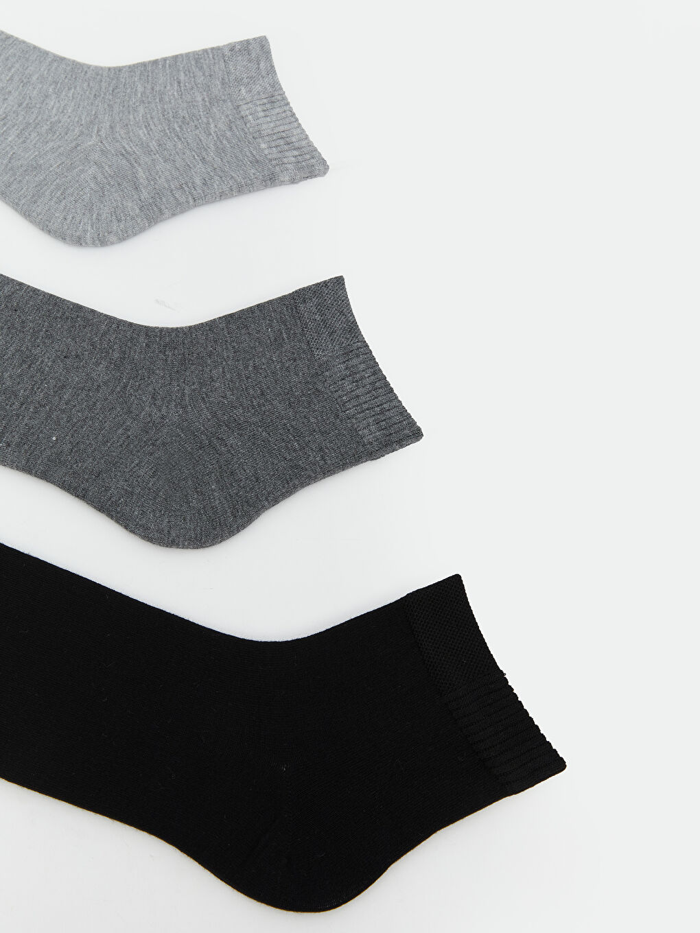 Karışık Bambu Erkek Soket Çorap 3'lü-1