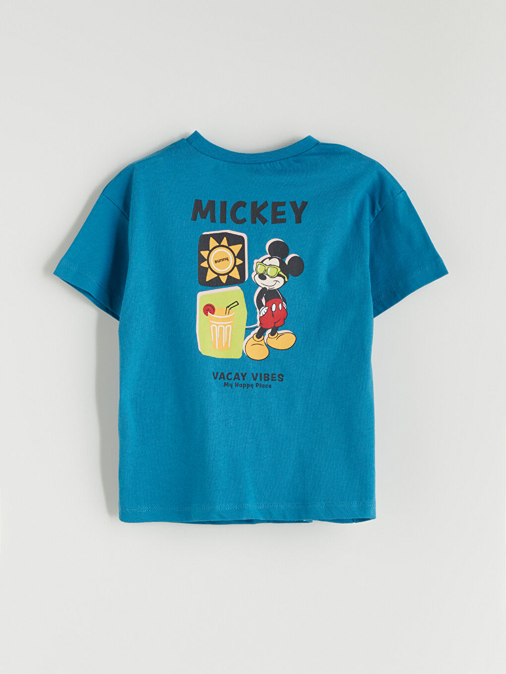 LCW baby Mickey Mouse Printed Baby Boys' T-Shirt and Shorts 2 Pack -S5QV52Z1-HAN
