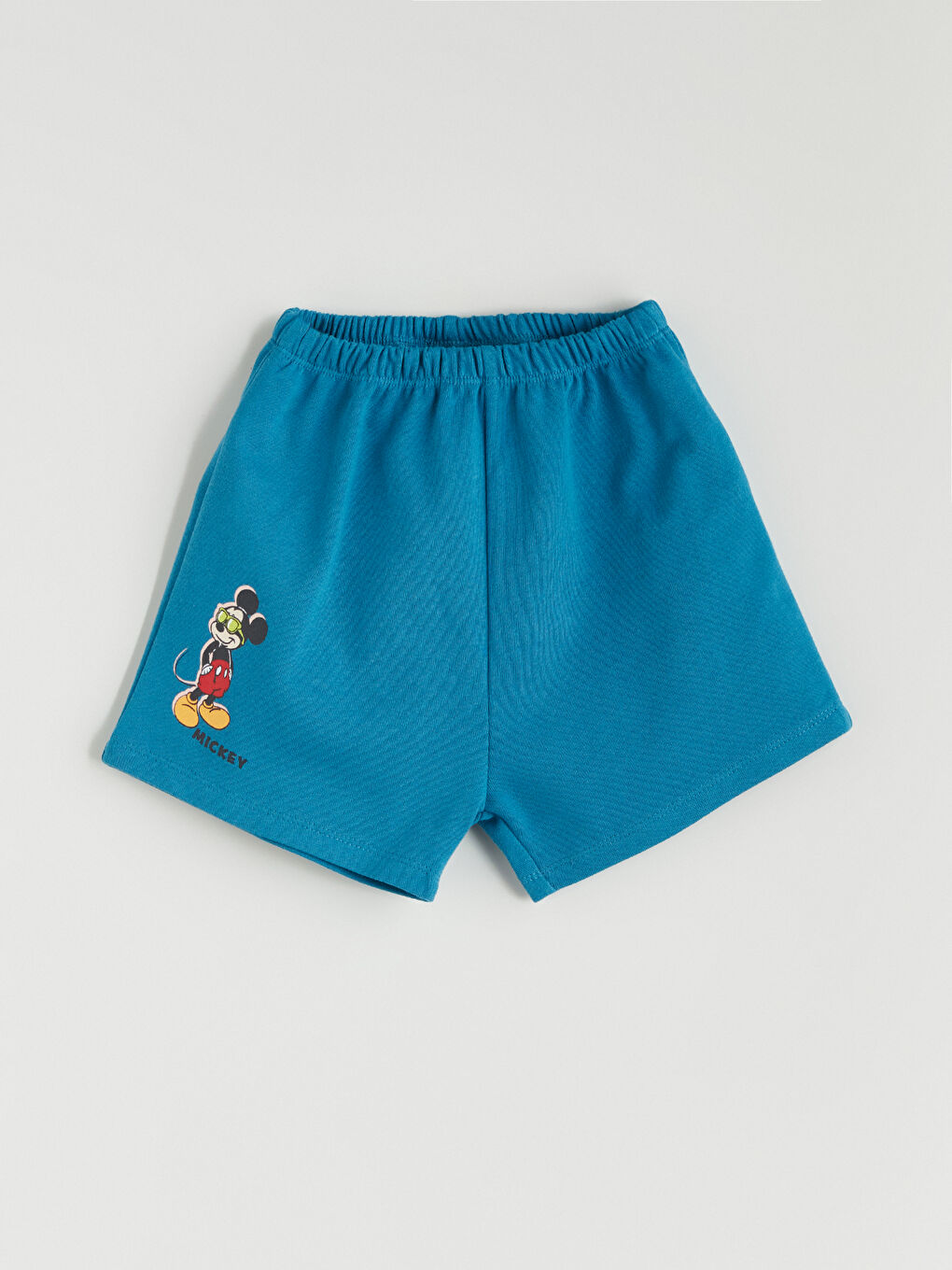 LCW baby Mickey Mouse Printed Baby Boys' T-Shirt and Shorts 2 Pack -S5QV52Z1-HAN