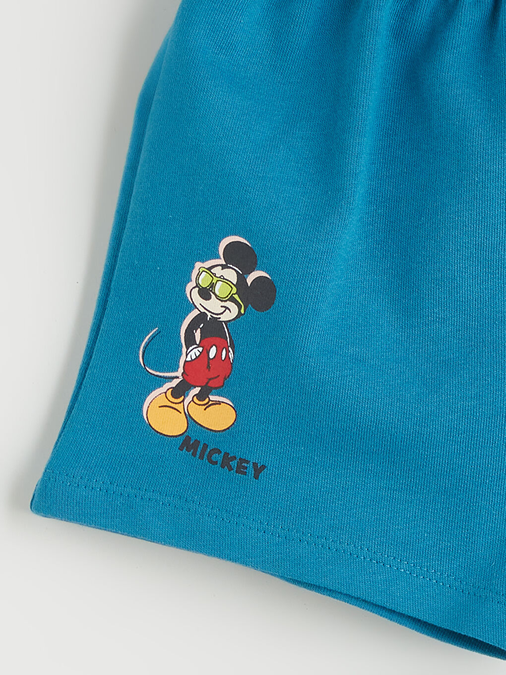 LCW baby Mickey Mouse Printed Baby Boys' T-Shirt and Shorts 2 Pack -S5QV52Z1-HAN